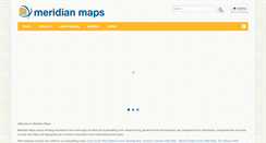 Desktop Screenshot of meridianmaps.com.au